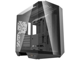 Darkflash DY470 számítógépház (fekete) (DY470 BLACK NO FANS)